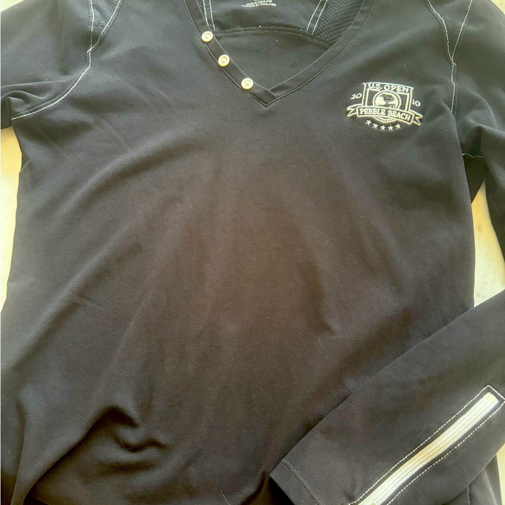 Vintage long sleeve golf shirt